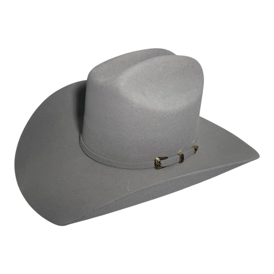 RDR Marlboro 4X men's felt cowboy hat in silver gray