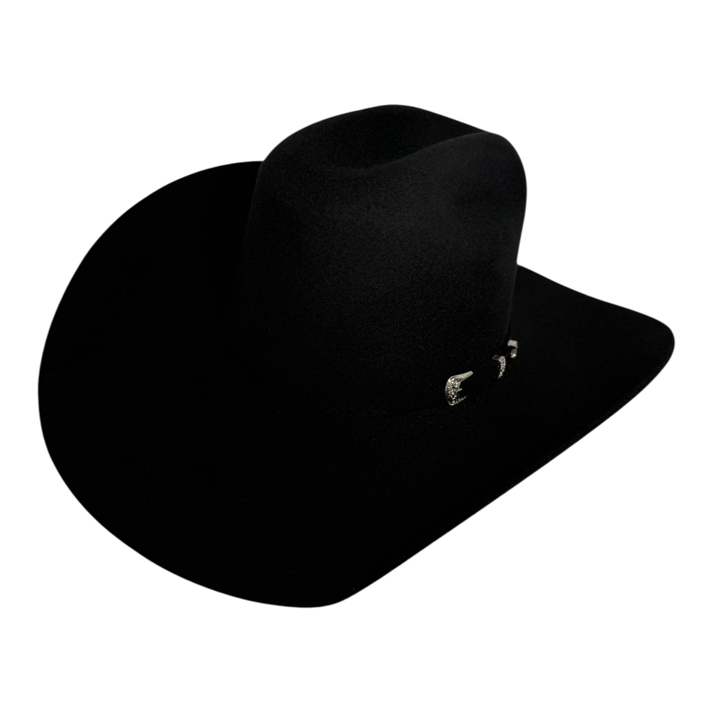 RDR Open Crown 4X men's felt cowboy hat in black