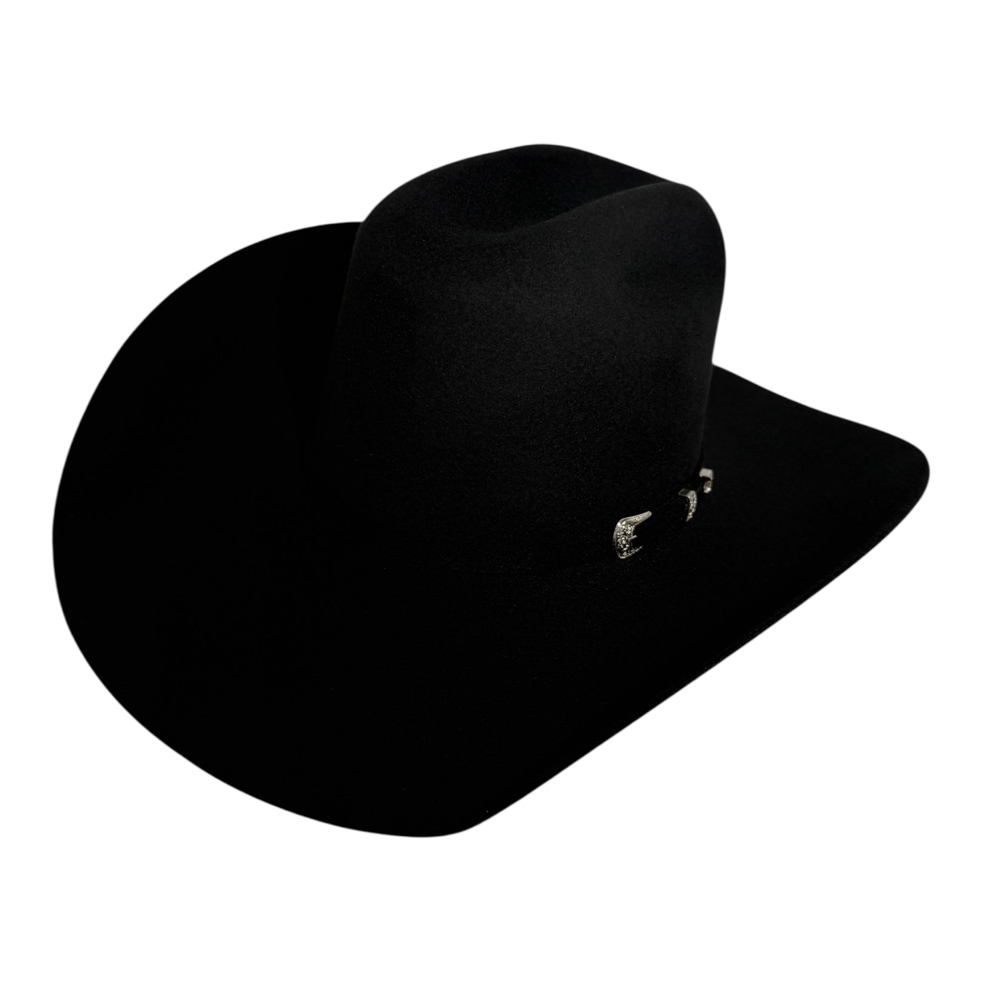 RDR Open Crown 4X men's felt cowboy hat in black