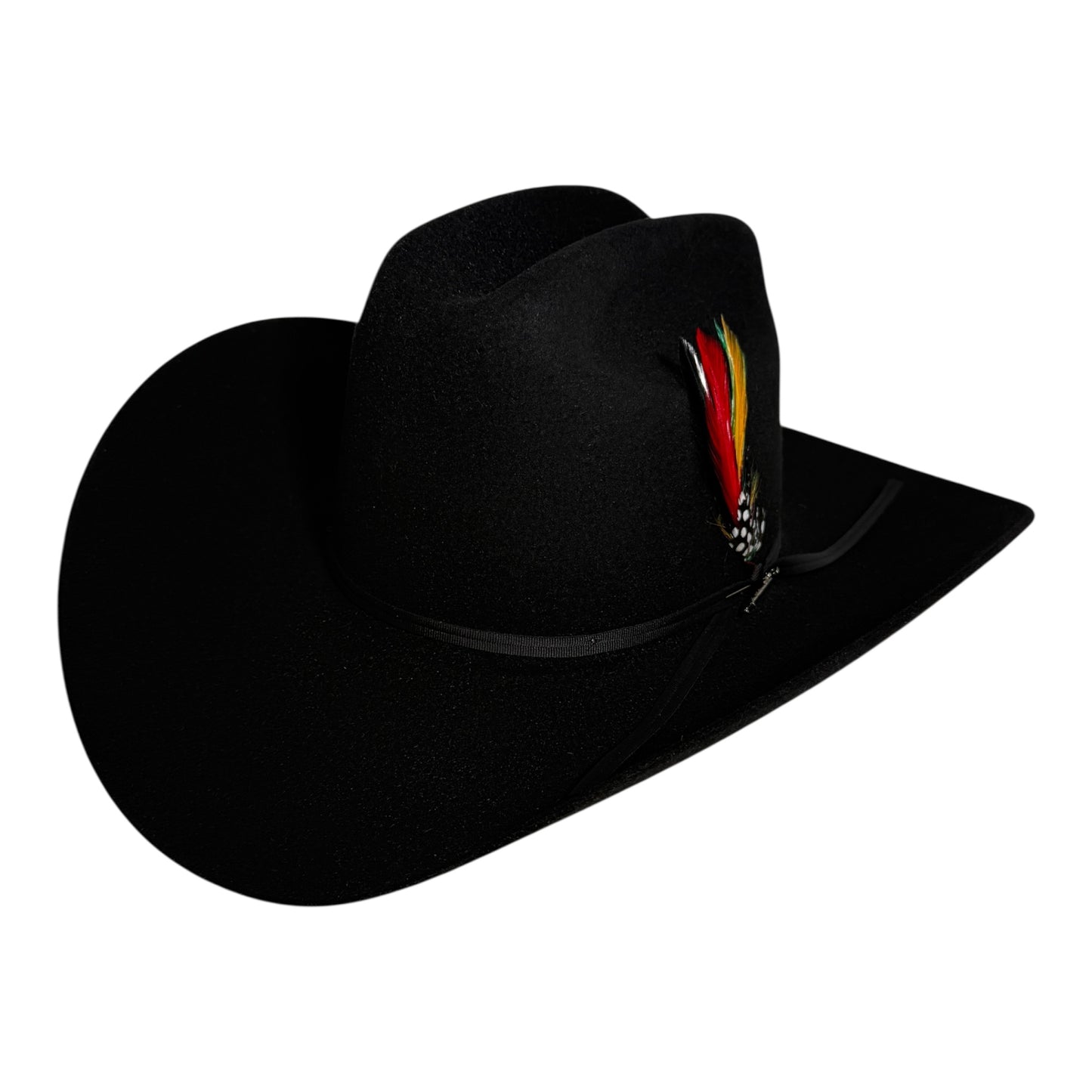 Stetson Spartan 6X men's fur felt cowboy hat in black