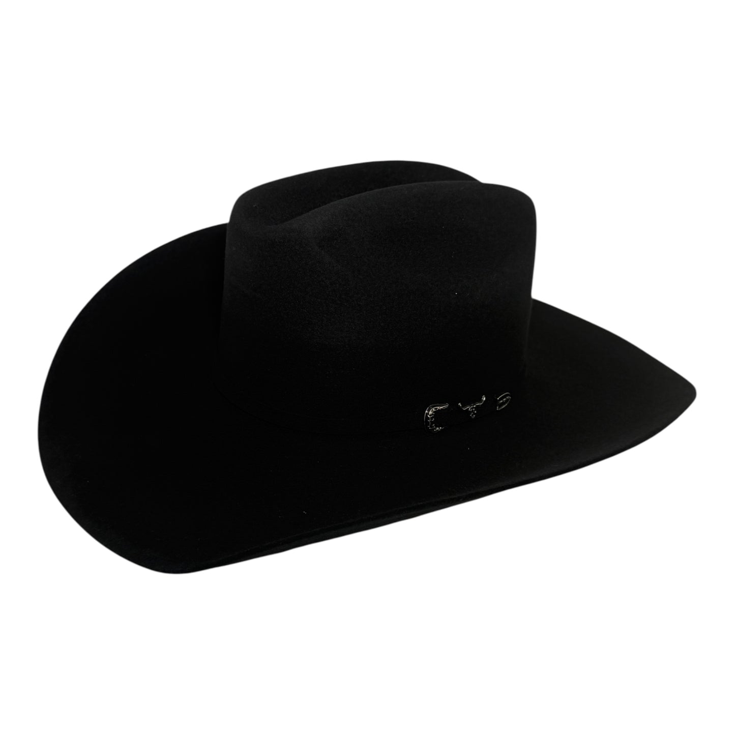Bullhide Men's Black Fur Blend PBR Outlaw 8X Cowboy Hat 0862BL