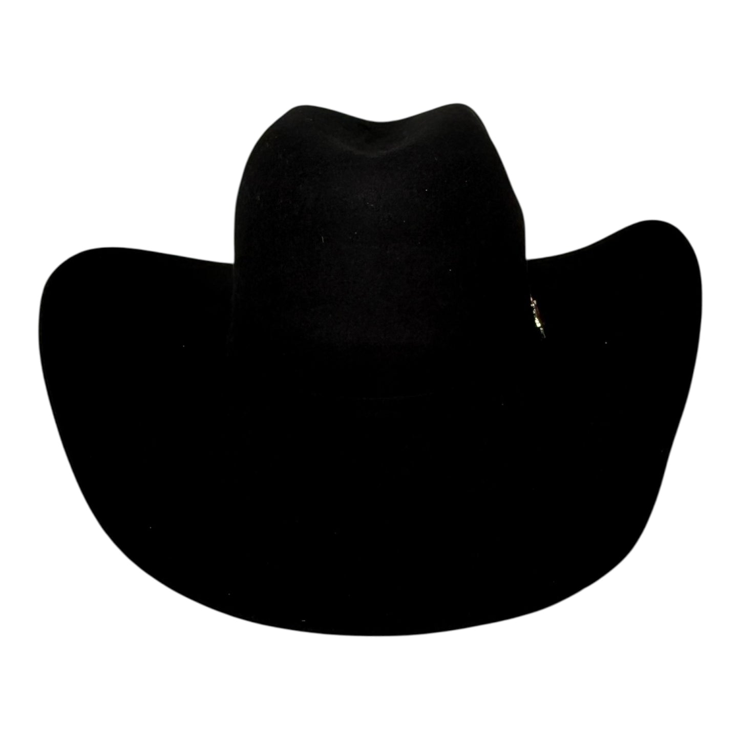 Bullhide Men's Black Wool Felt PBR Resilient 6X Cowboy Hat 0766BL