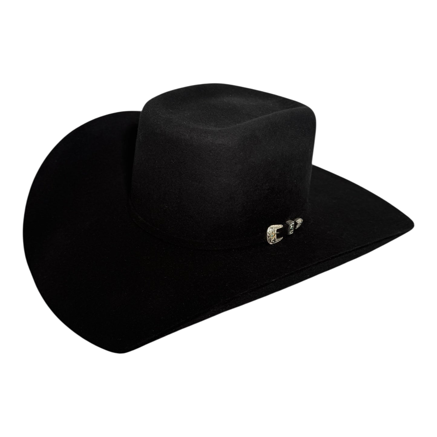 Bullhide Men's Black Fur Blend Double Kicker 8X Cowboy Hat 0697BL