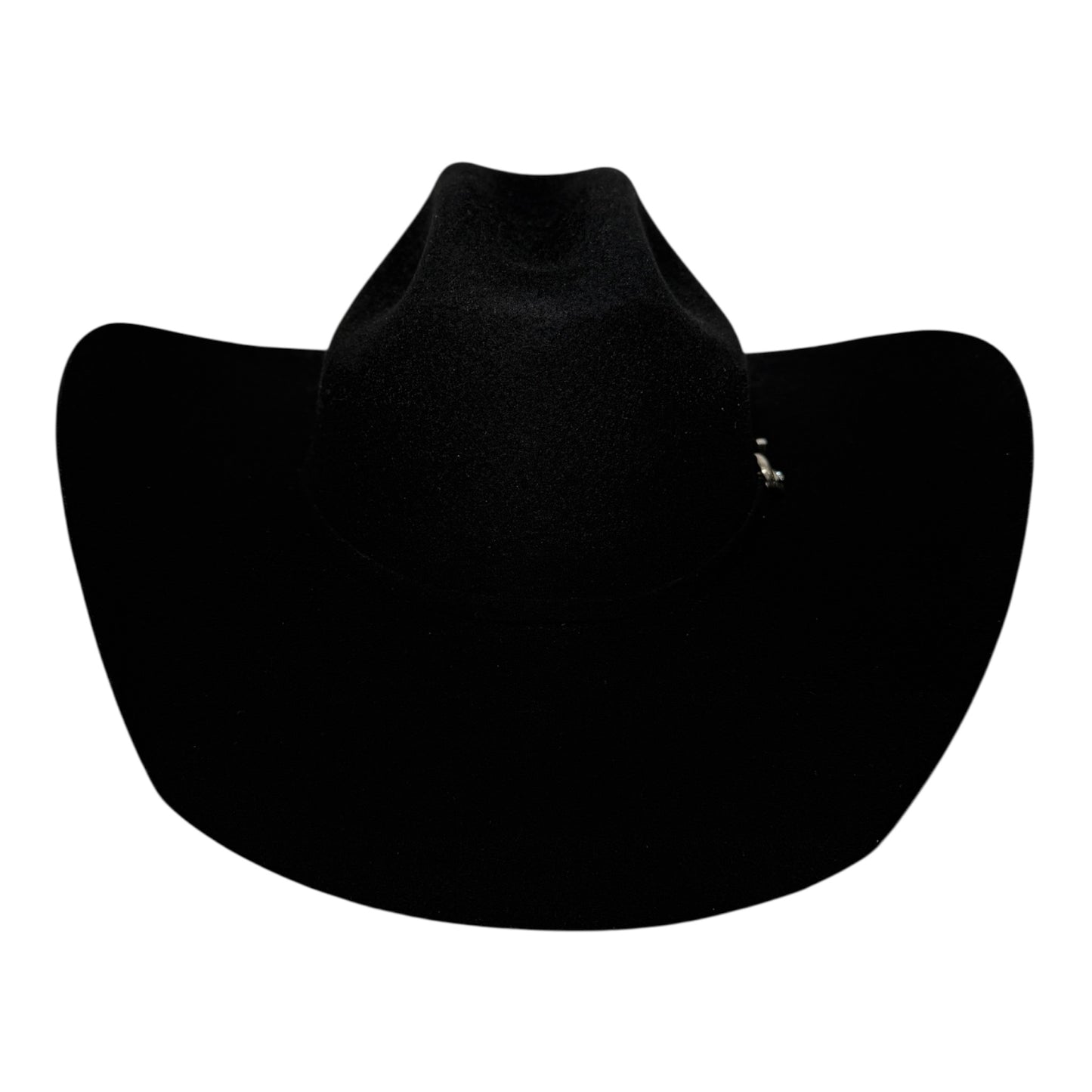 Bullhide Men's Black Wool Felt Broken Horn 4X Cowboy Hat 0666BL