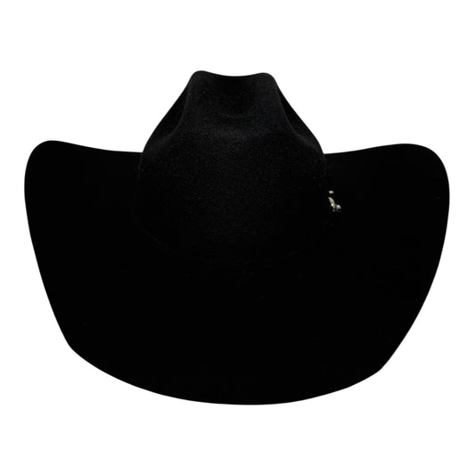 Bullhide Men's Black Wool Felt Broken Horn 4X Cowboy Hat 0666BL