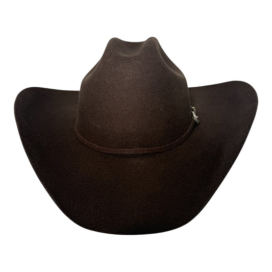 Sombrero Vaquero Bullhide Kingman 4X de Fieltro de Lana Chocolate 0550CH