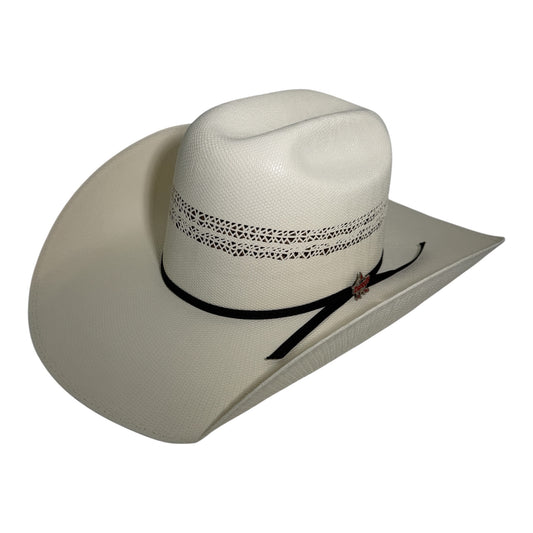 Bullhide PBR Playoff Winner 25X cowboy hat in natural straw