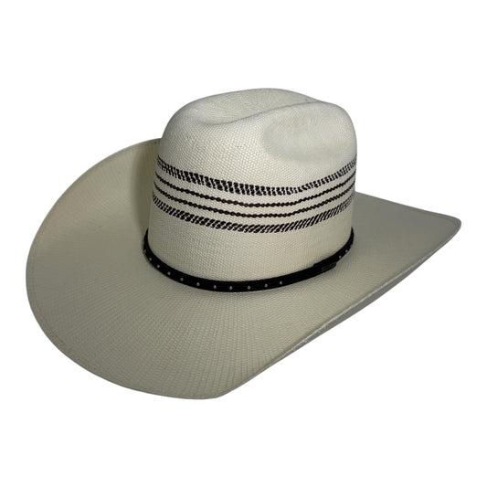 Bullhide Iron Spur 25X cowboy hat in natural straw