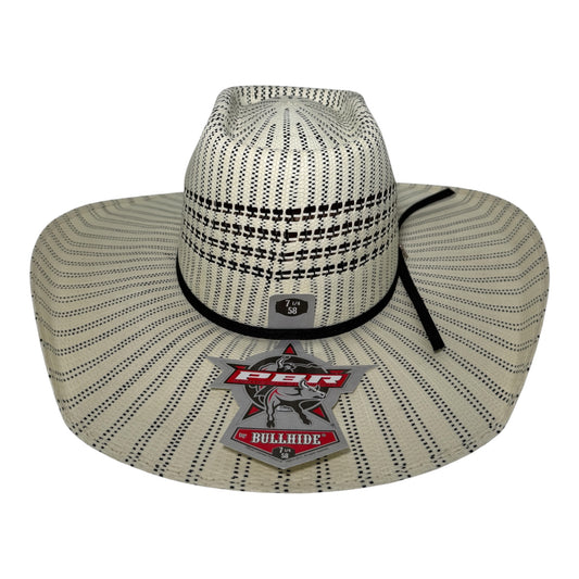 Sombrero Vaquero Bullhide PBR Keep Ridin 25X de Palma Natural 2992