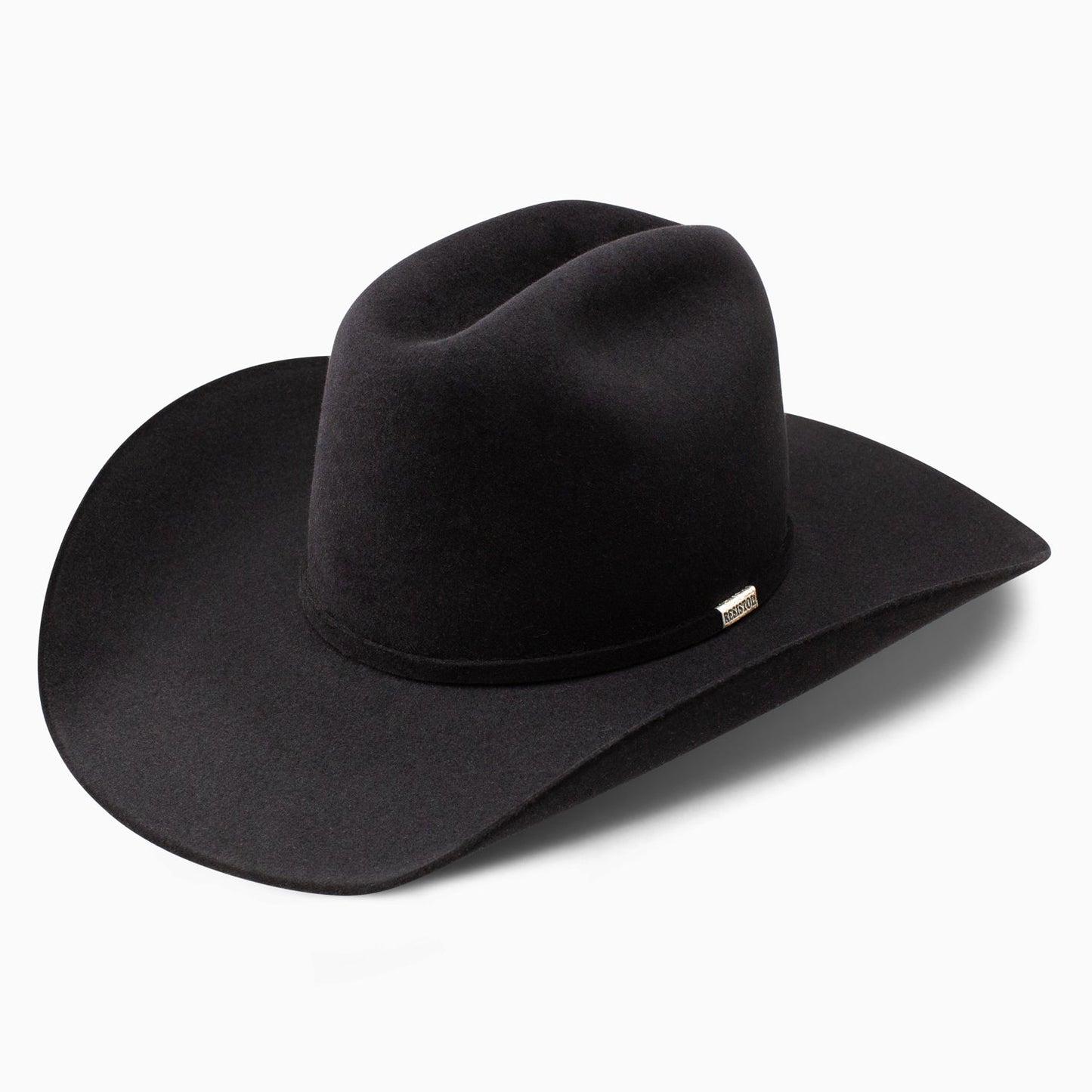 Resistol George Strait Ranch Road 6X black felt cowboy hat
