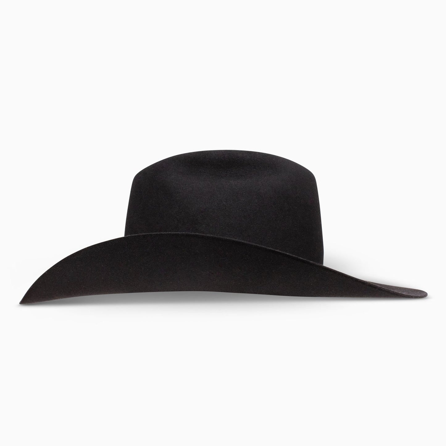 Resistol Ranch Road 6X black cowboy hat side view