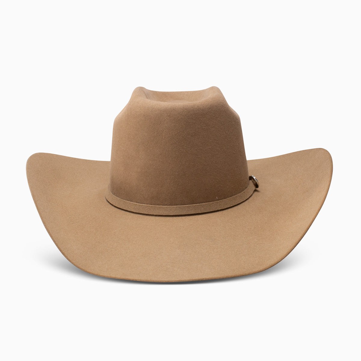 Resistol The SP 6X Sahara cowboy hat crown detail