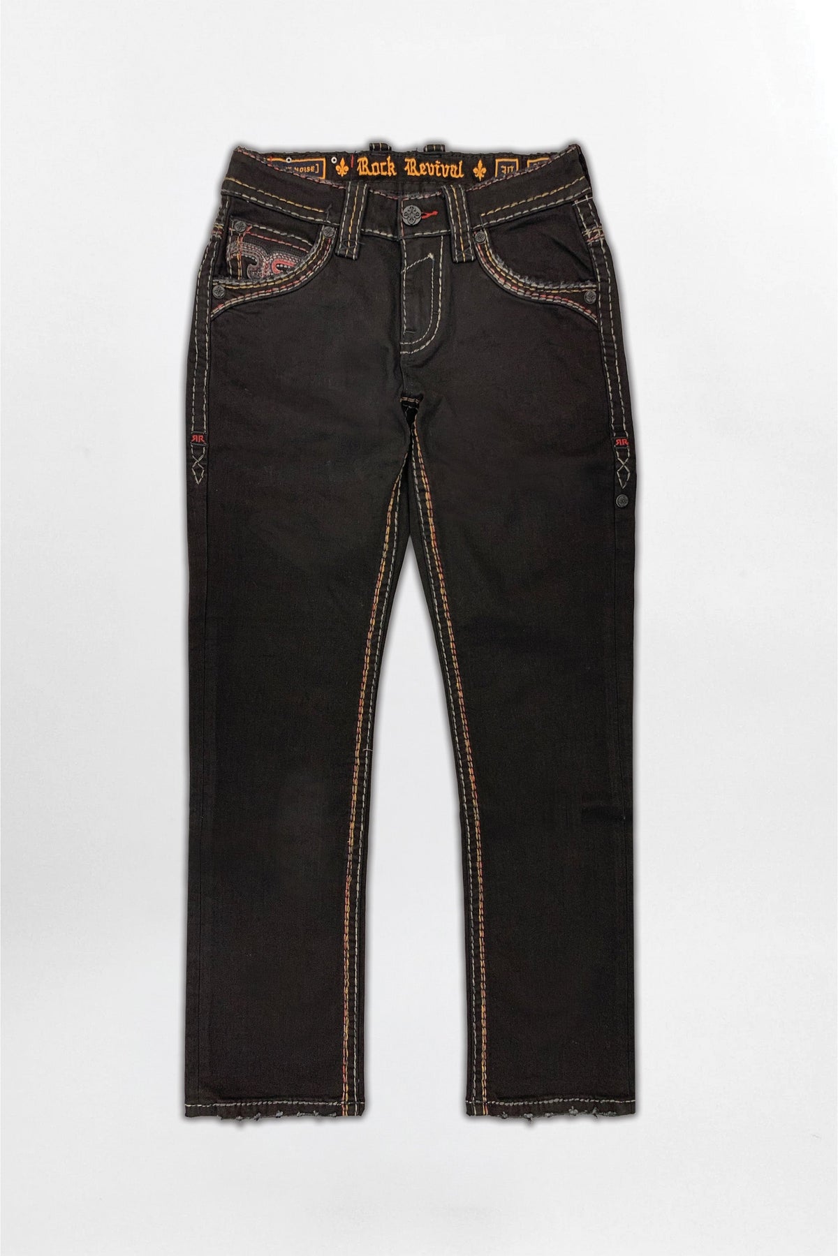 Rock Revival Men's Harlan Black Straight Leg Jean RP5723J204R - photo 8