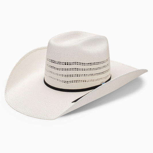Resistol Cody Johnson Drexal natural straw cowboy hat, front view