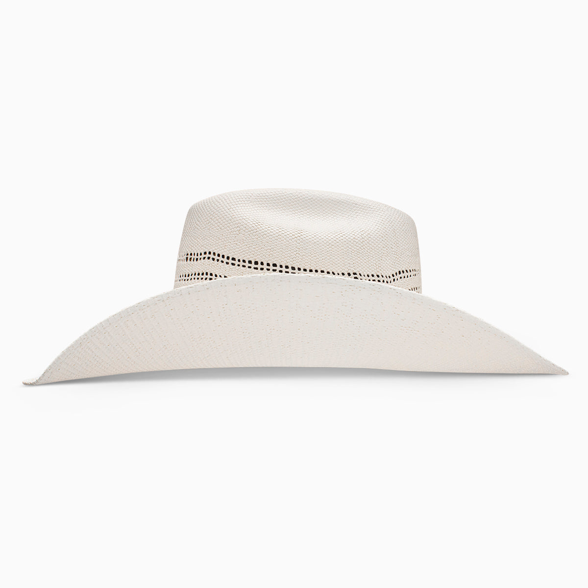 Resistol Cody Johnson Drexal natural straw cowboy hat, side view