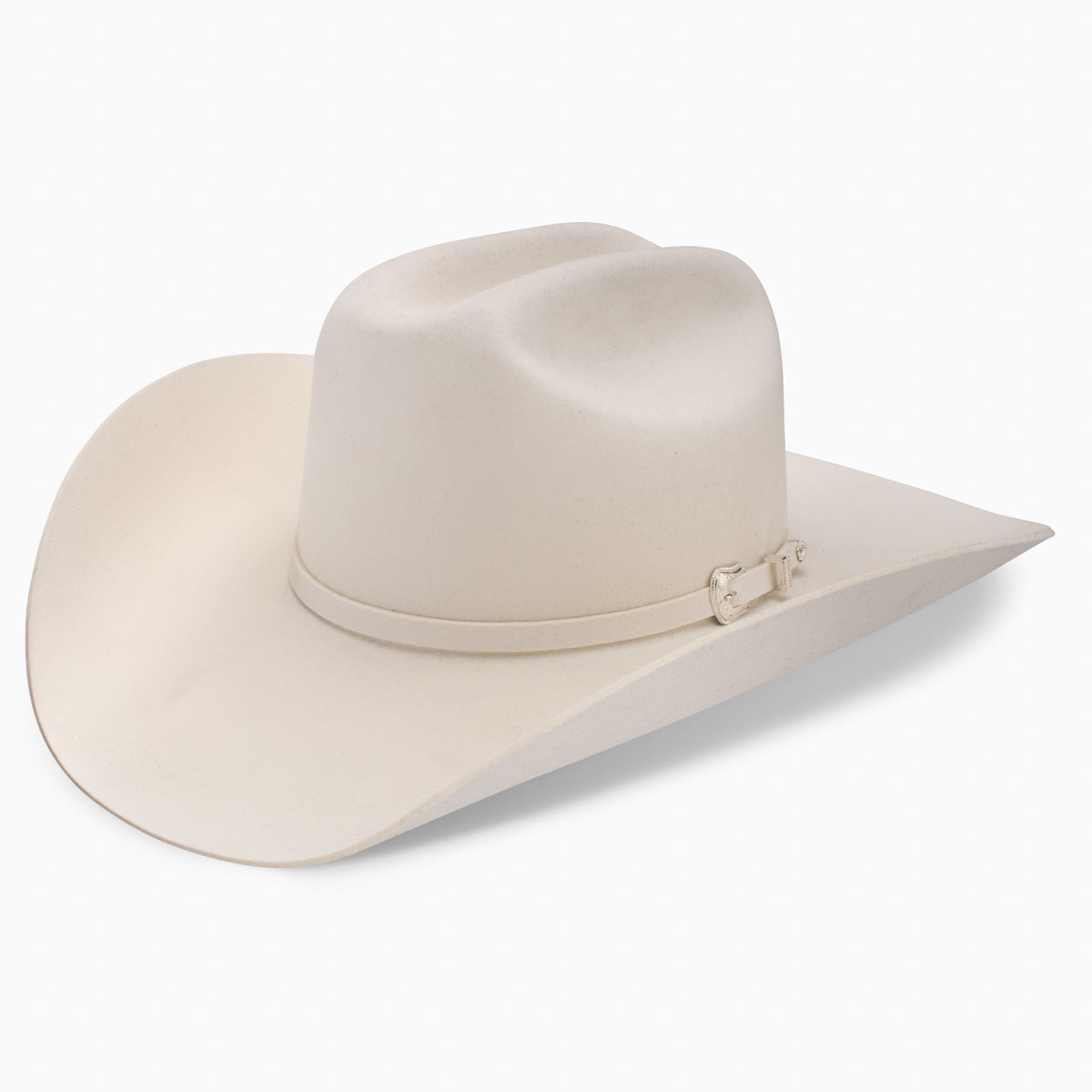 Resistol Pageant 4X white wool felt cowboy hat