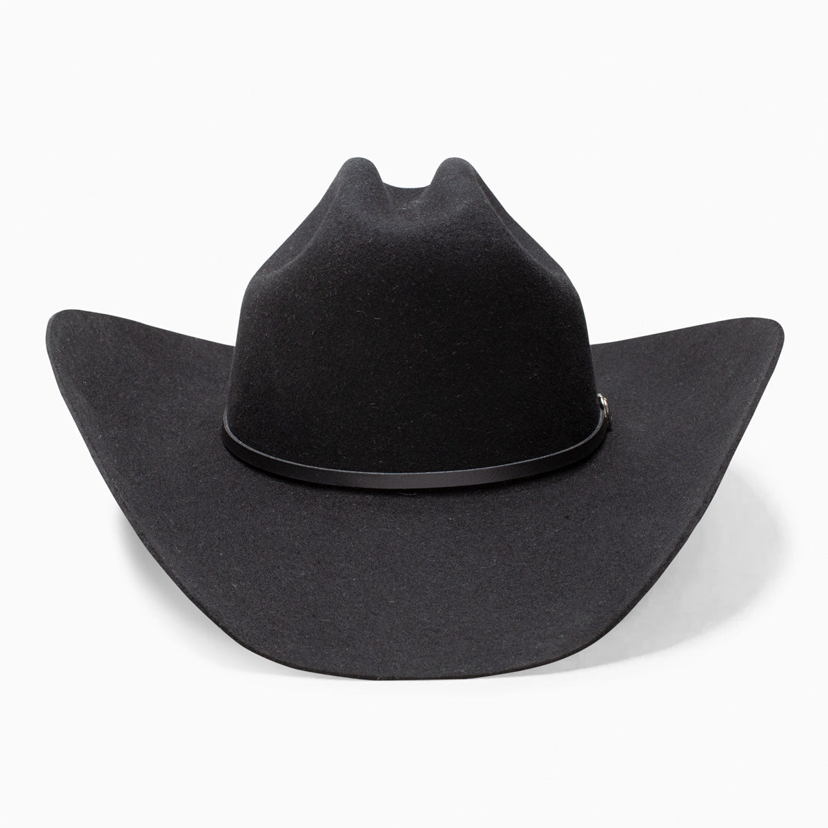 Resistol Sonora 4X black cowboy hat back view
