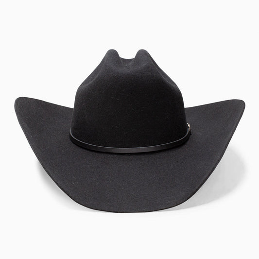 Resistol Sonora 4X black cowboy hat back view