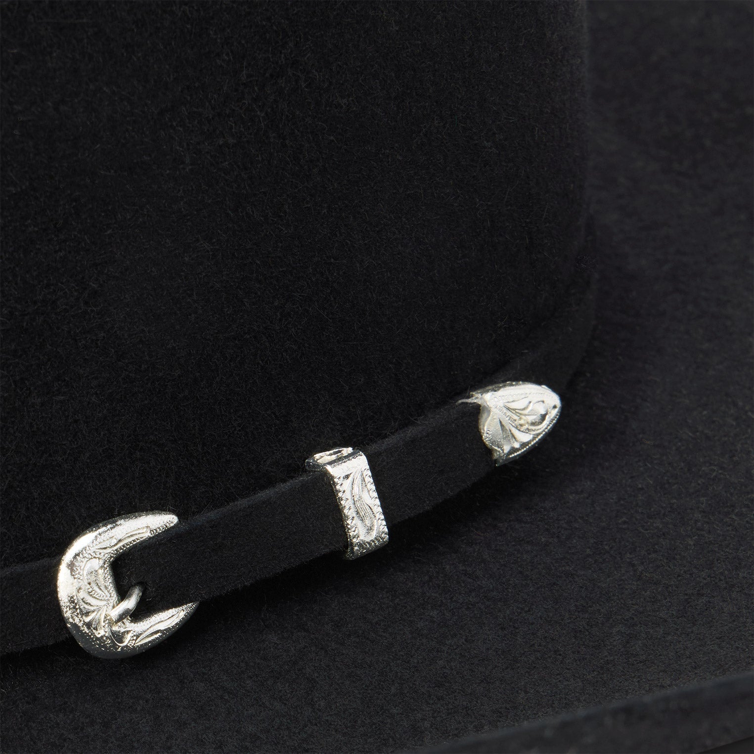 Stetson Mezcal 6X black cowboy hat interior sweatband