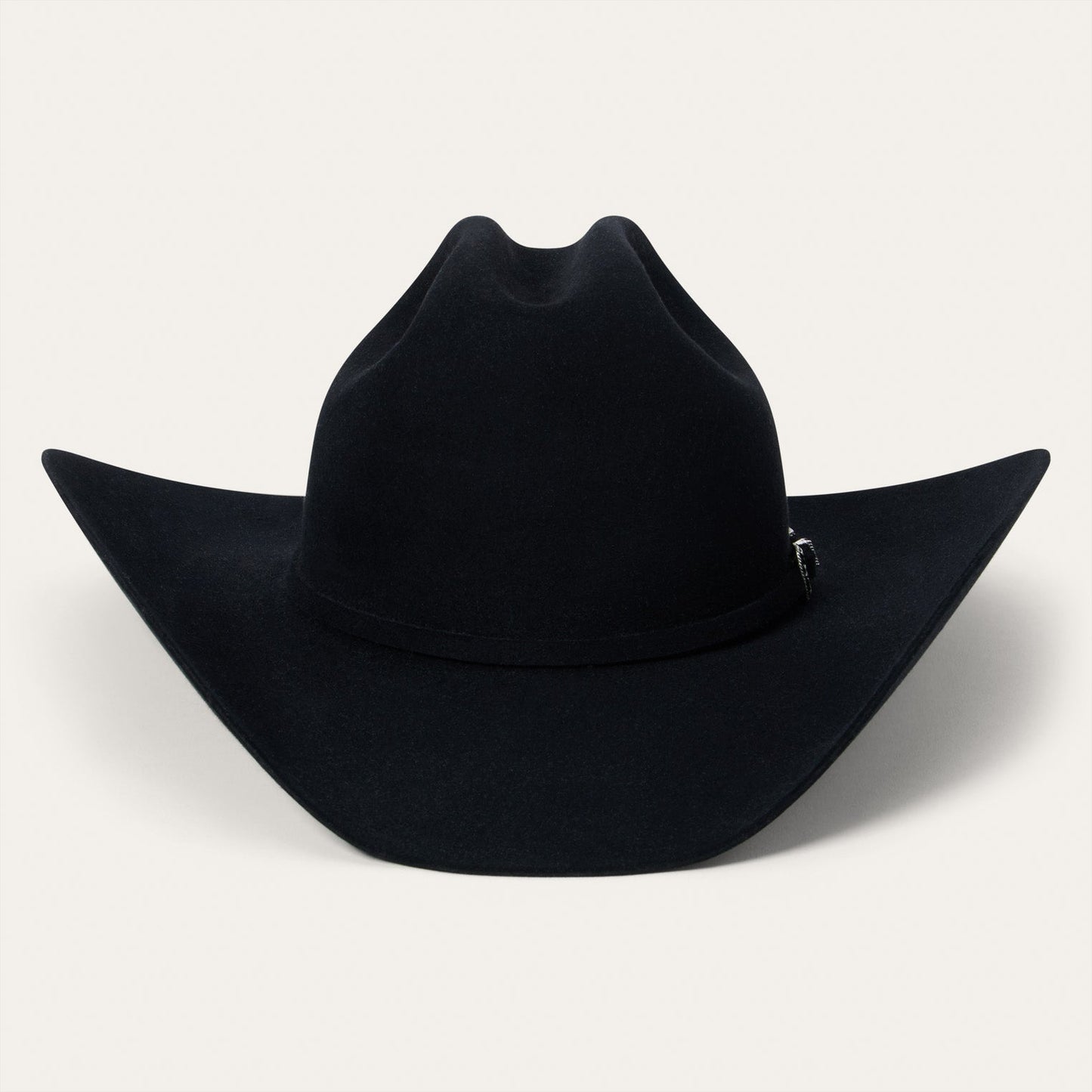 Stetson Skyline 6X USA 250 Edition cowboy hat in black, front view