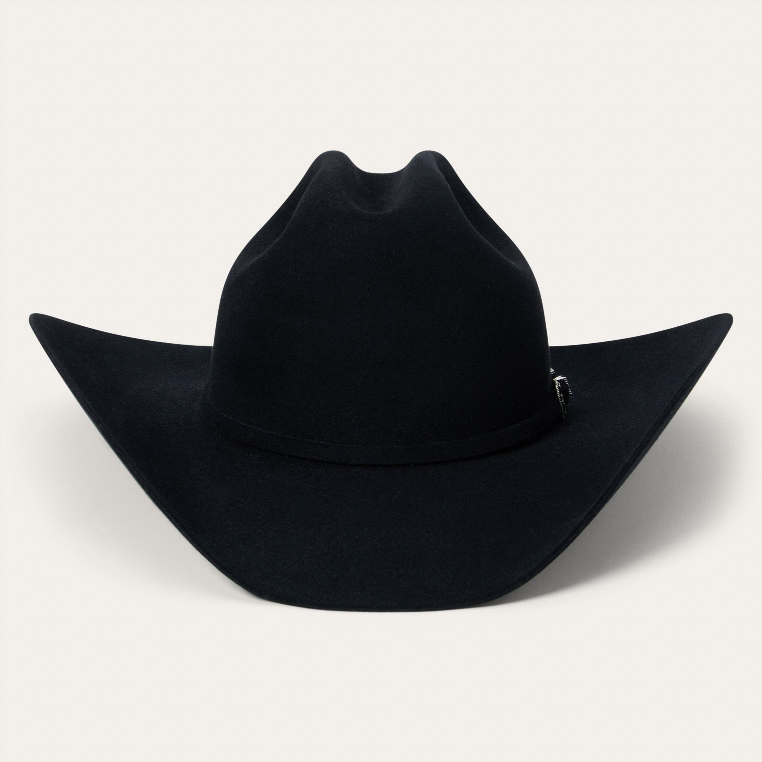 Stetson Skyline 6X USA 250 Edition cowboy hat in black, front view