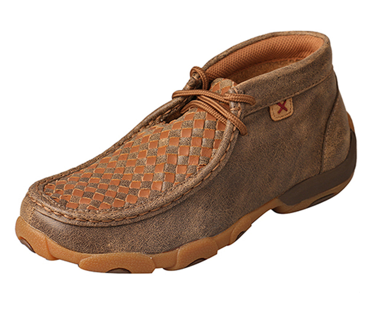 TWISTED X Kid's Chukka Driving Moc - Bomber & Tan YDM0030