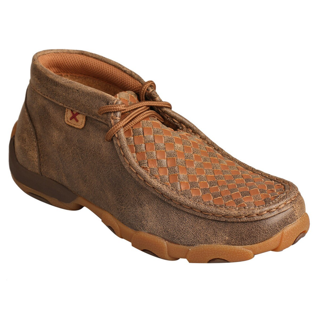 TWISTED X Kid's Chukka Driving Moc - Bomber & Tan YDM0030