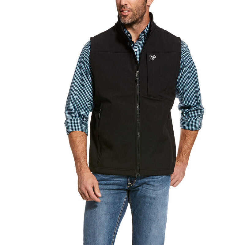 ARIAT Logo 2.0 Softshell Vest Black - 10028321