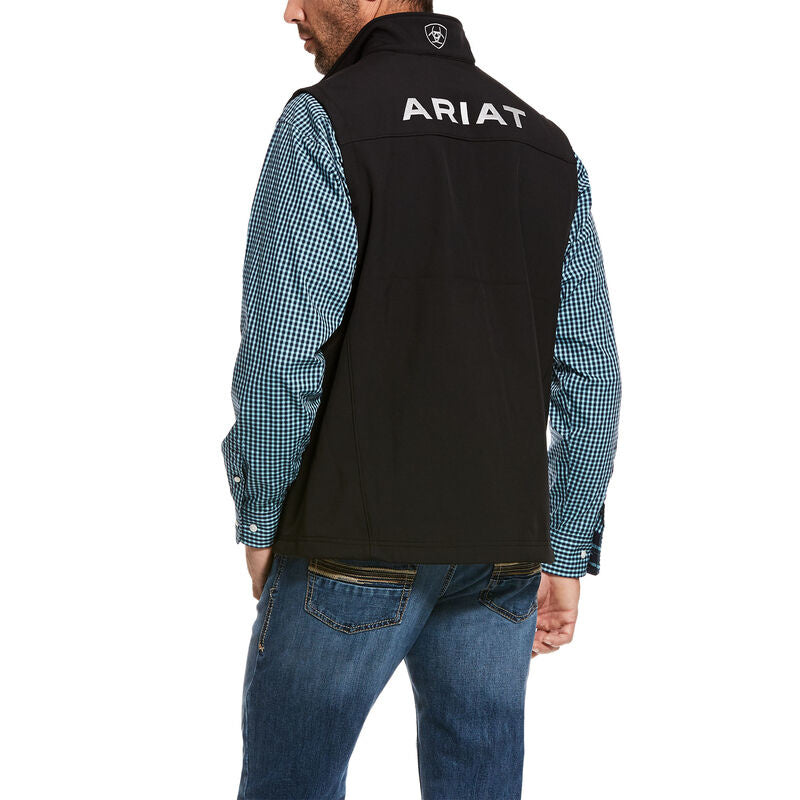 ARIAT Logo 2.0 Softshell Vest Black - 10028321