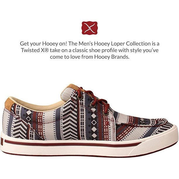 Twisted X Kids' Hooey Loper Shoe Dark Baja (YHYC006)
