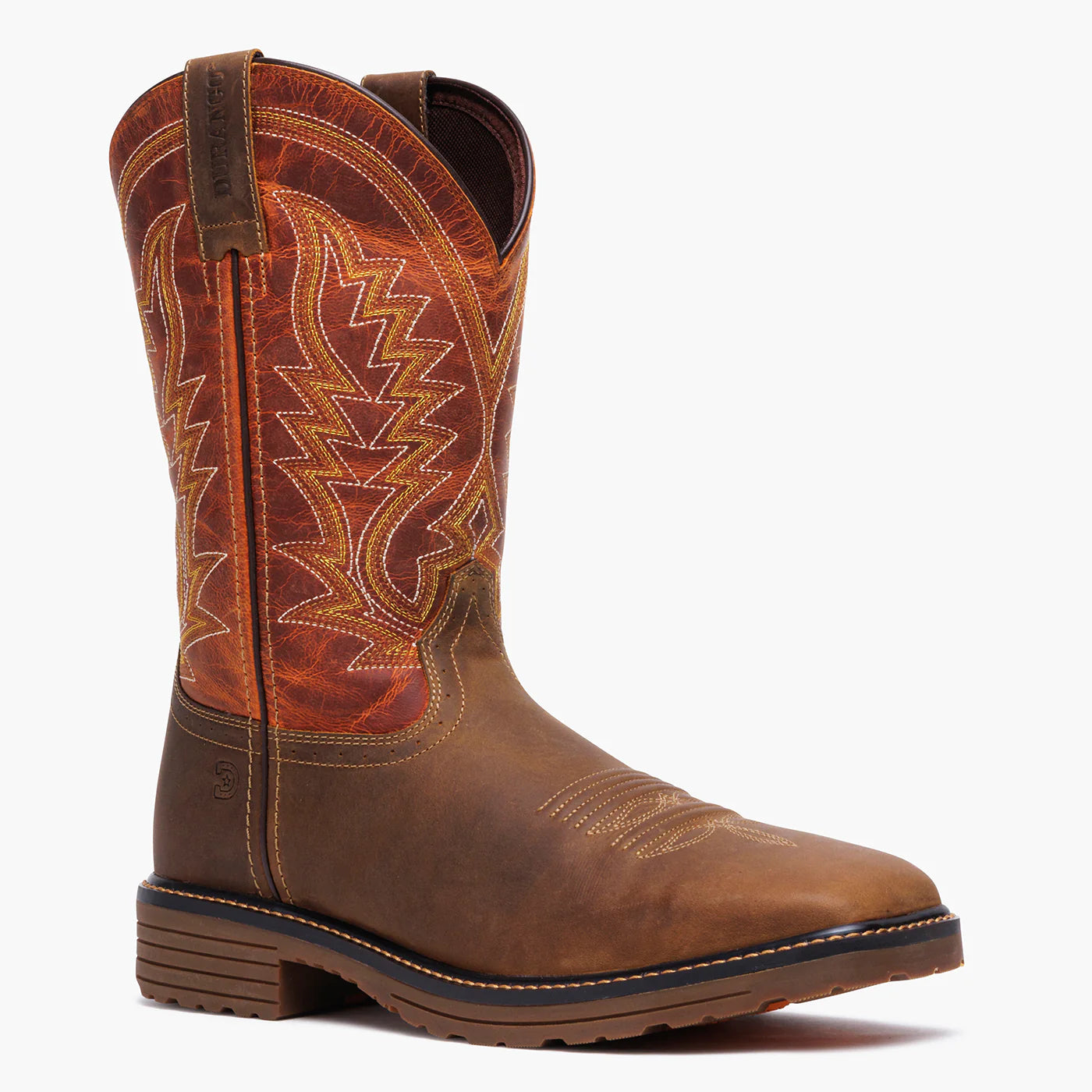 DDB0528 DURANGO Tan Sadle and Rusty Blaze men EE