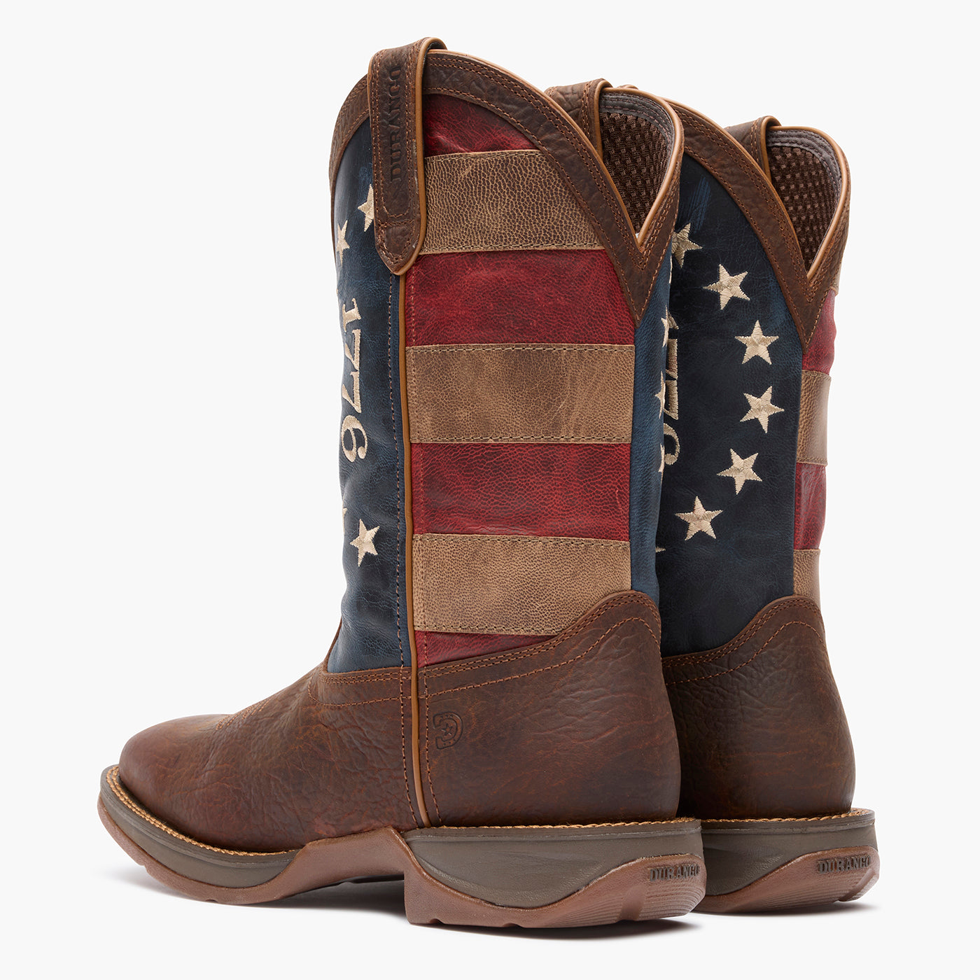 Durango Rebel America 250 DDB0566 pair, back view of 11 inch shaft