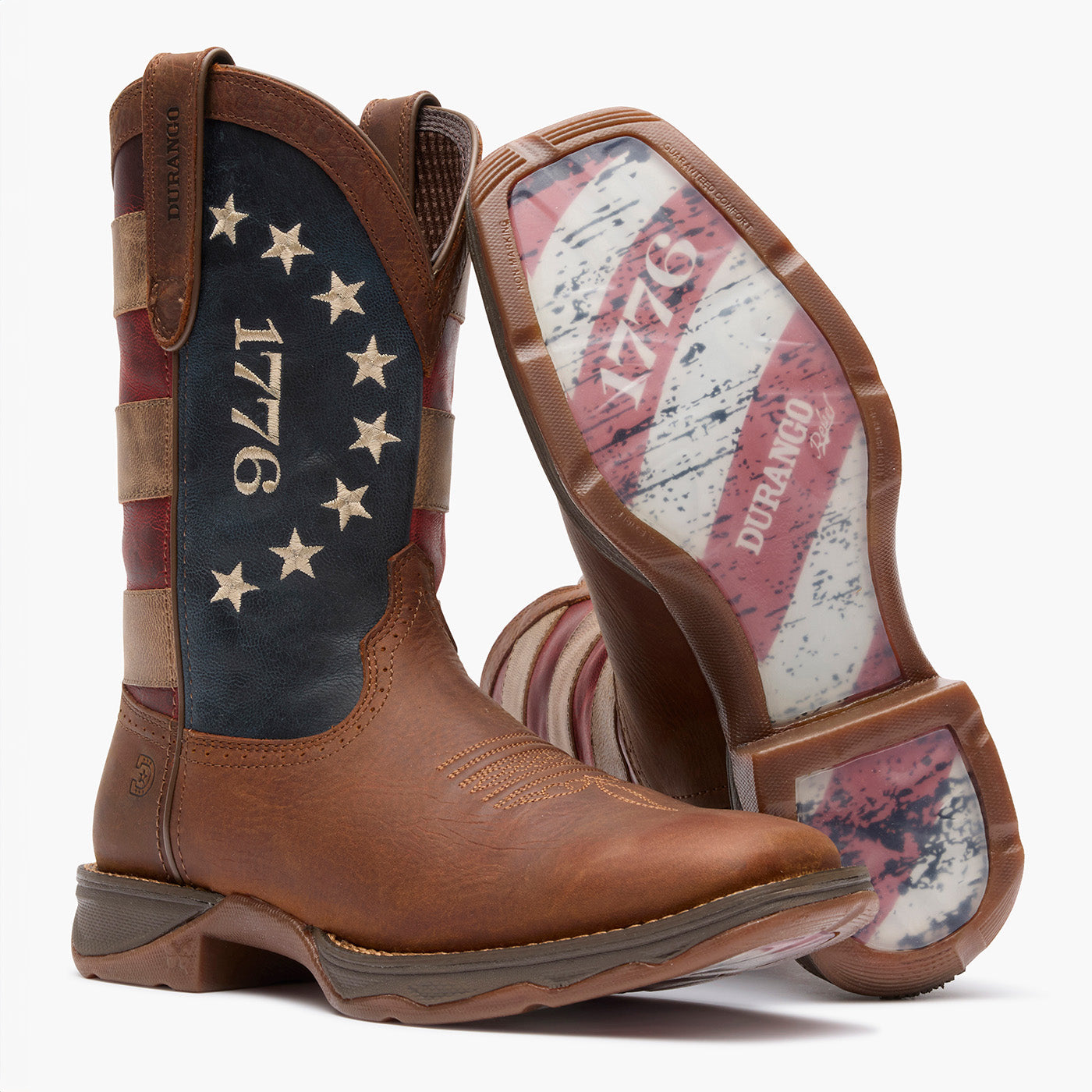 Durango Lady Rebel America 250 DRD0520 translucent rubber outsole detail