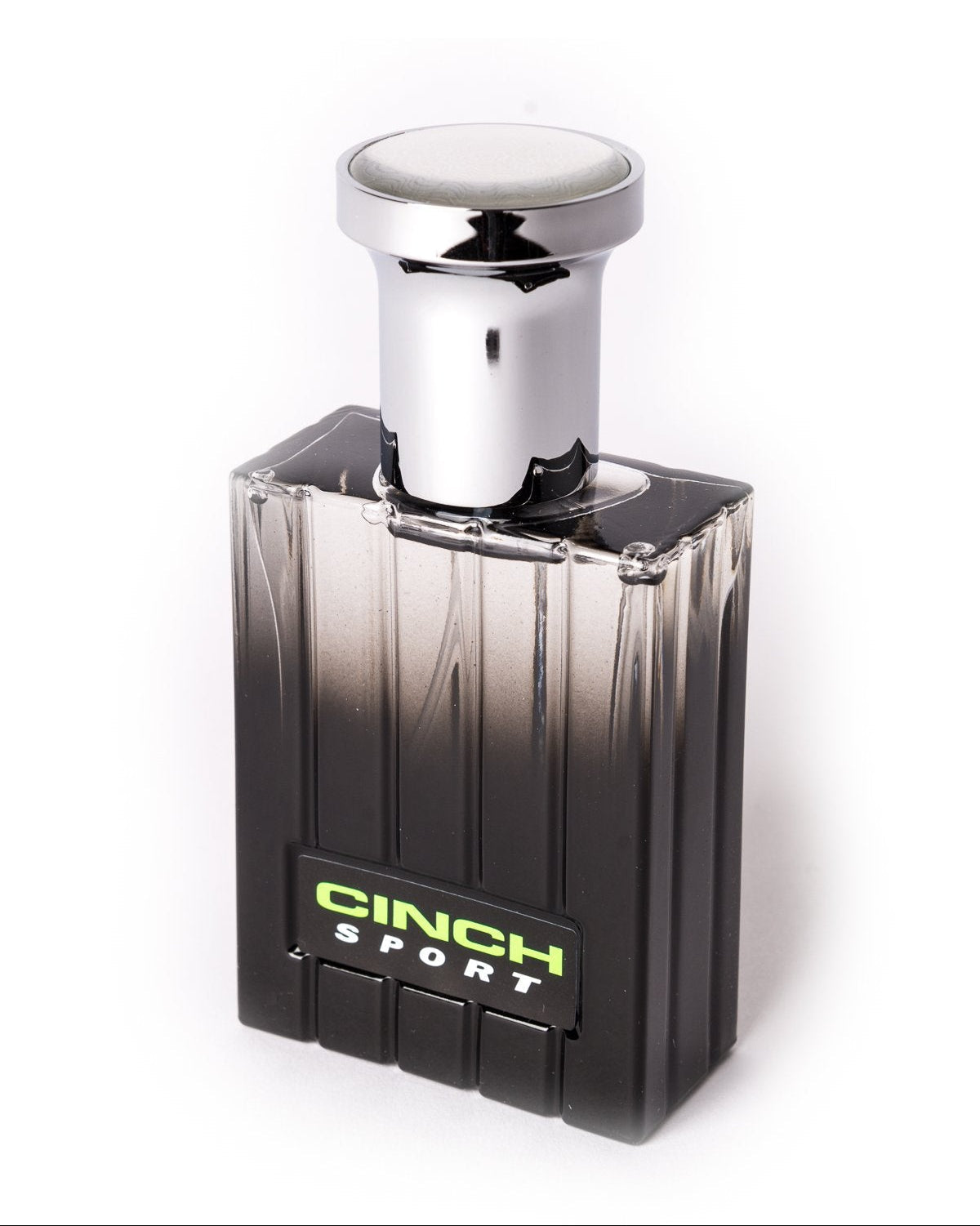 Cinch Sport cologne bottle and box together, men's fragrance with ginger, grapefruit and nutmeg