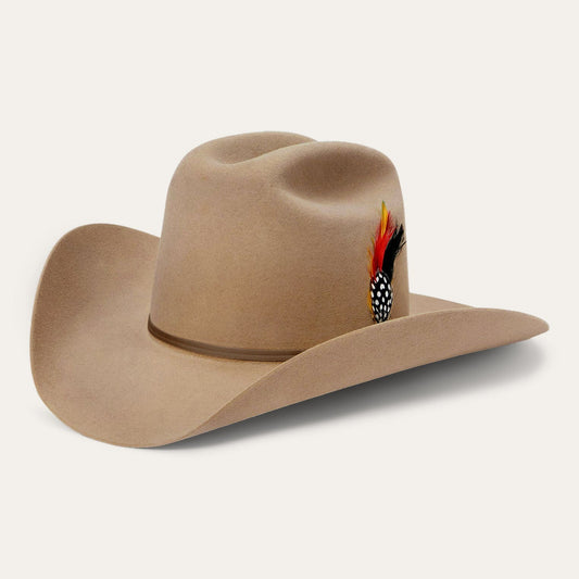 Stetson Rancher 6X Sahara cowboy hat side view