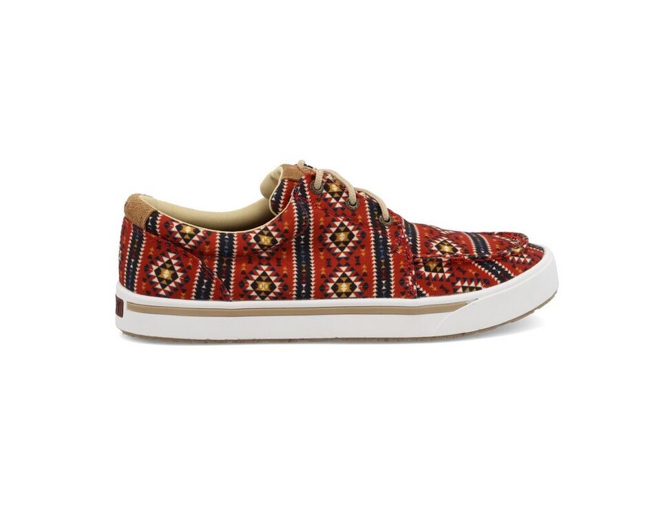 Twisted X® Men's Hooey Loper Red Multi-Color Shoes MHYC028