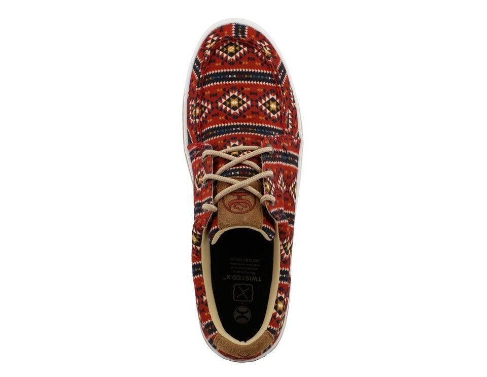 Twisted X® Men's Hooey Loper Red Multi-Color Shoes MHYC028