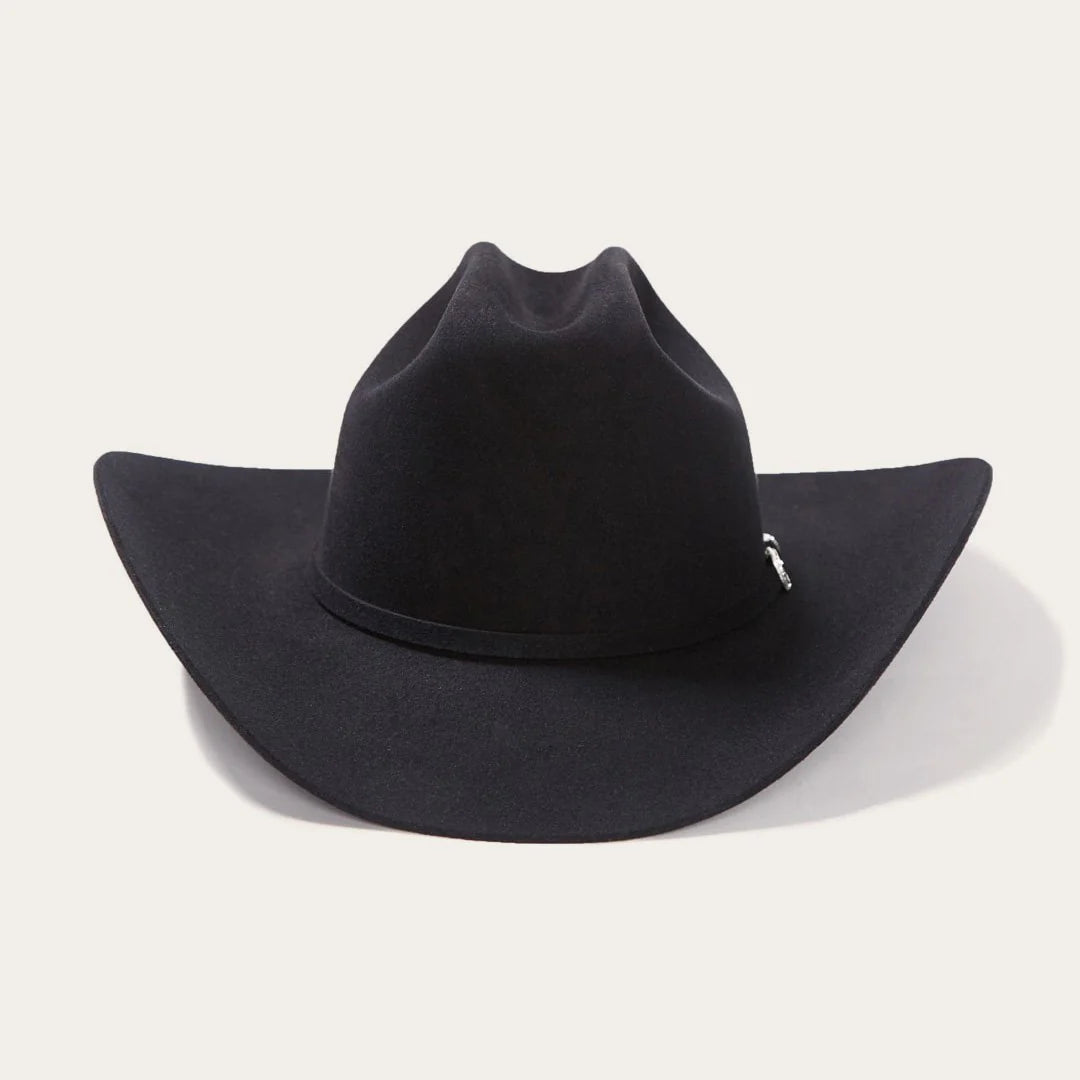 STETSON Lariat 5X Black Felt Cowboy Hat