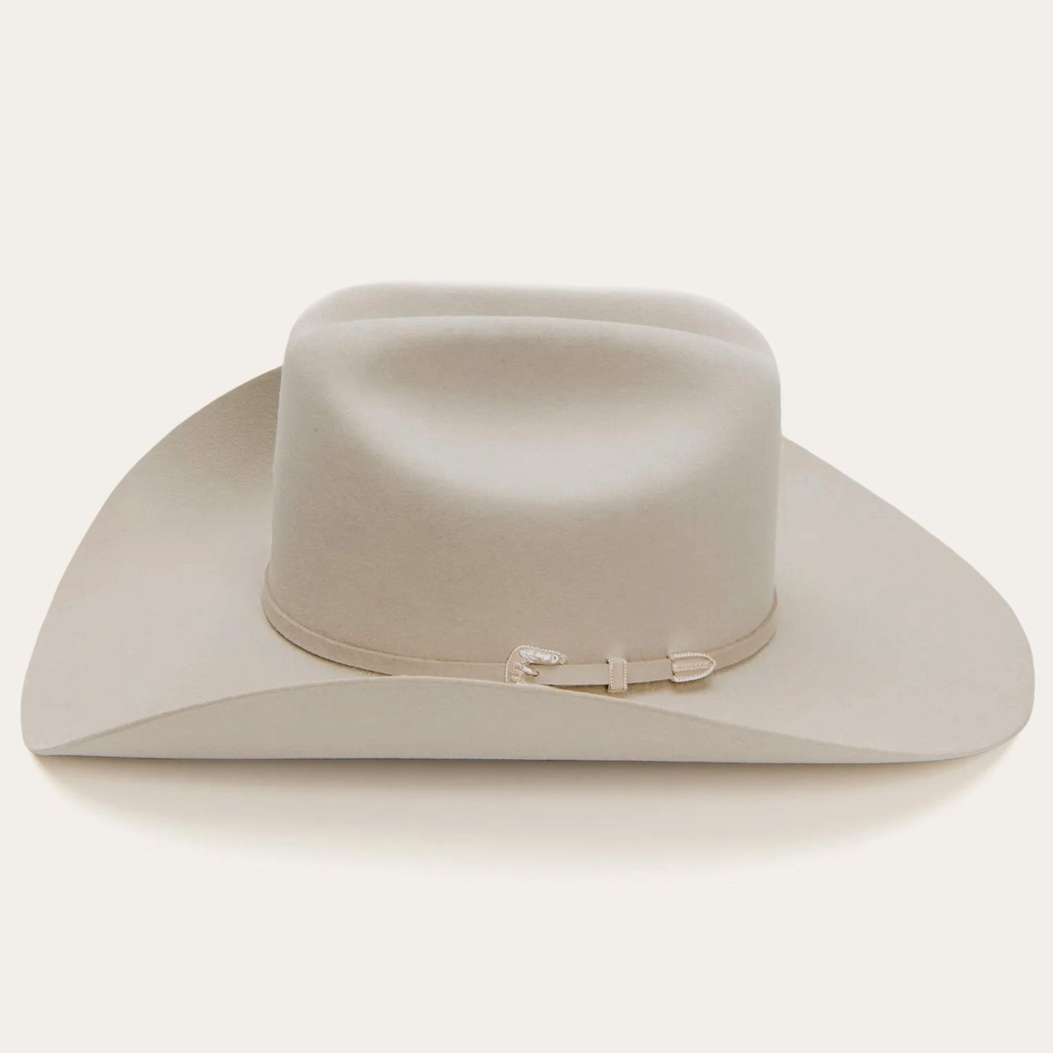 Stetson Skyline 6X silverbelly cowboy hat, three-quarter view
