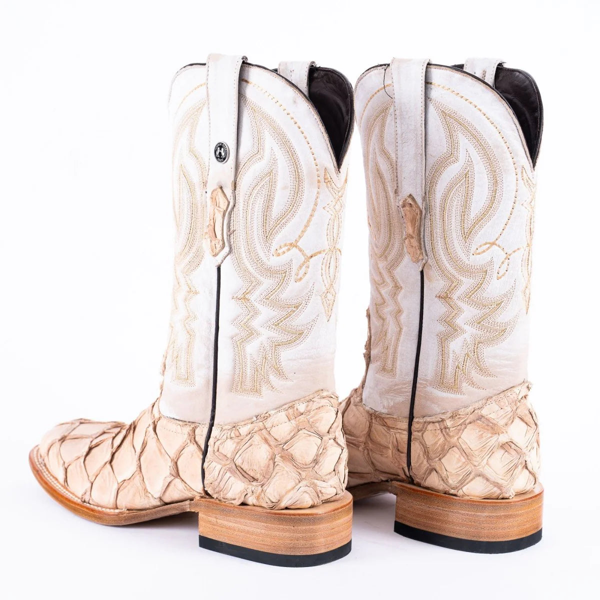 Boot Exotic Monster Fish color: Bone TMX201332