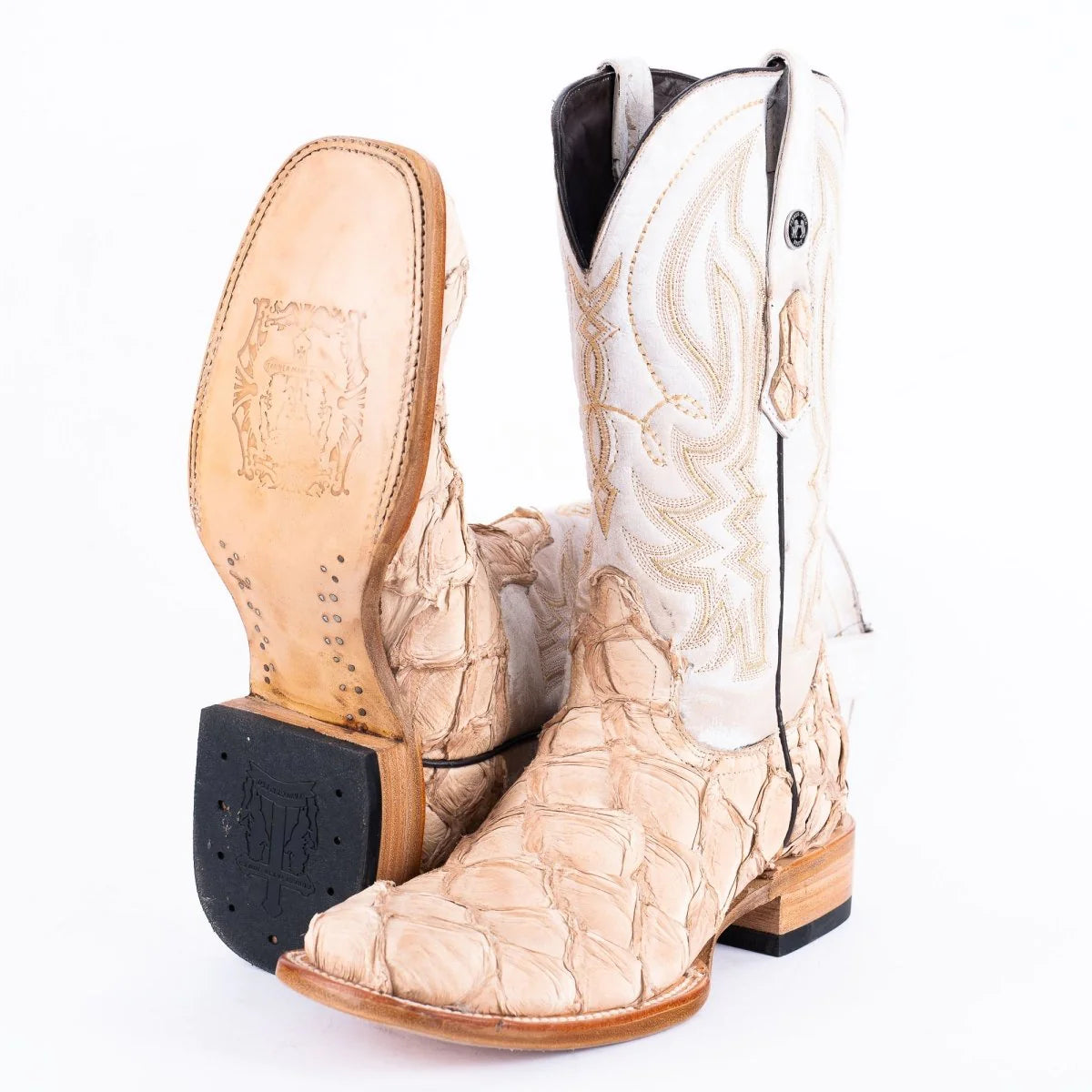 Boot Exotic Monster Fish color: Bone TMX201332