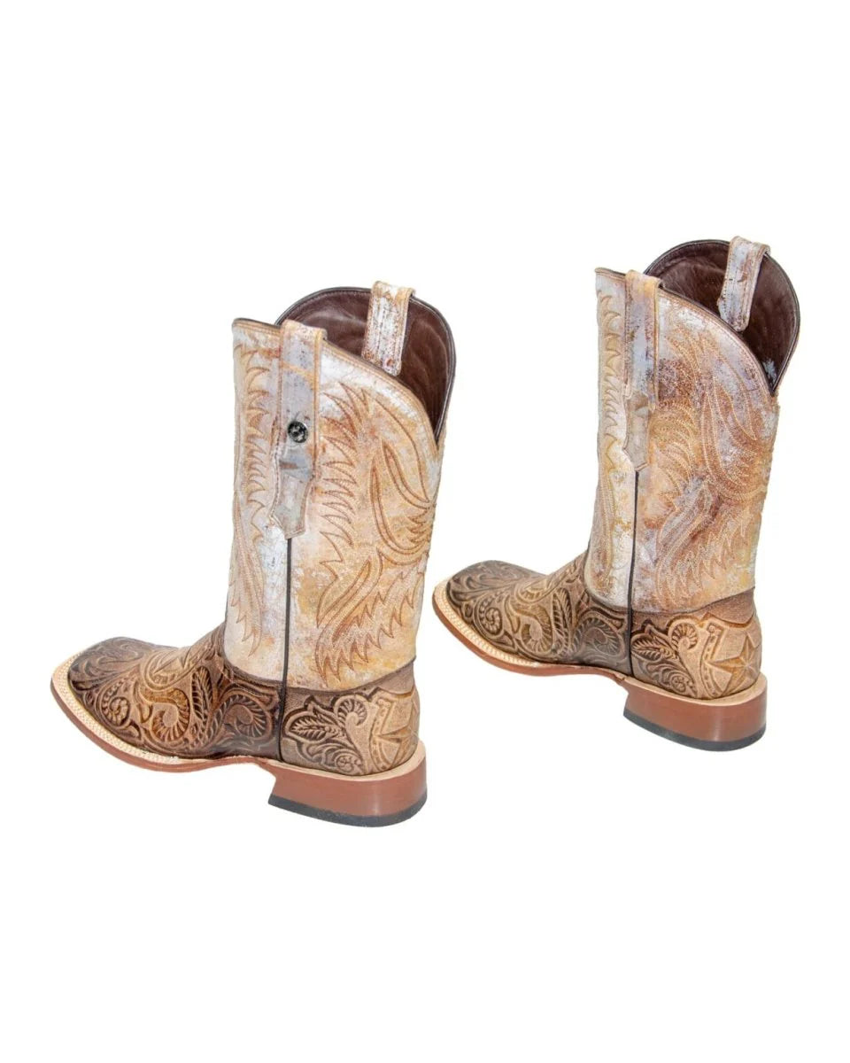 Tanner Mark Men's Print Hand Tool Horseshoe Honey Top - TM205550