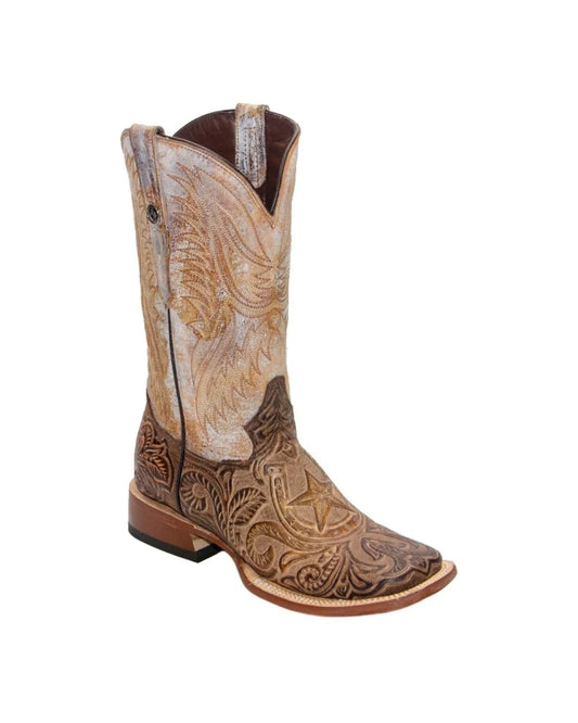 Tanner Mark Men's Print Hand Tool Horseshoe Honey Top - TM205550