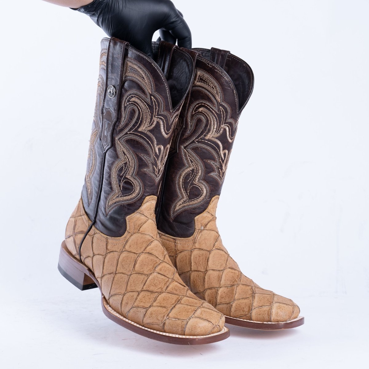 Bota Tanner Mark Caballero Print Monster Fish Punta Cuadrada Orix - TM207024