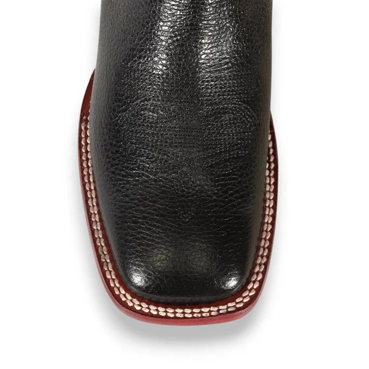 El Canelo El Paso Caisson Black Ankle Boot