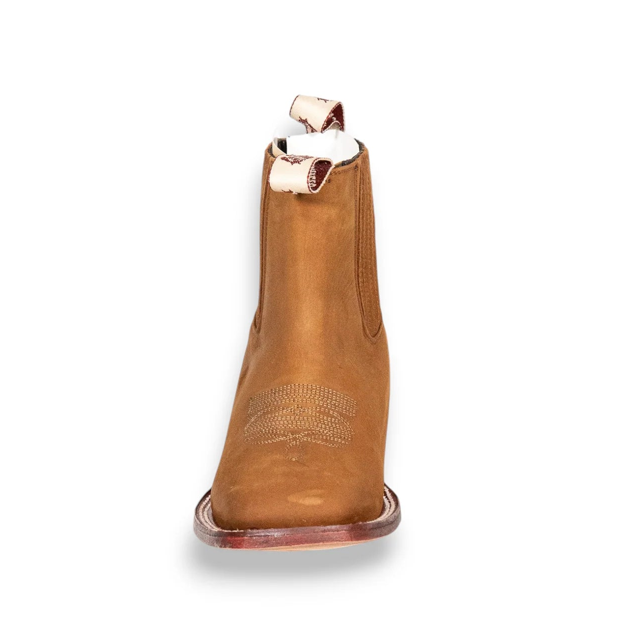 El Canelo El Paso Taupe Buck Ankle Boot