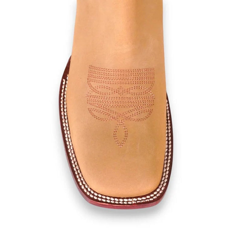 El Canelo  Sand Suede Ankle Boot