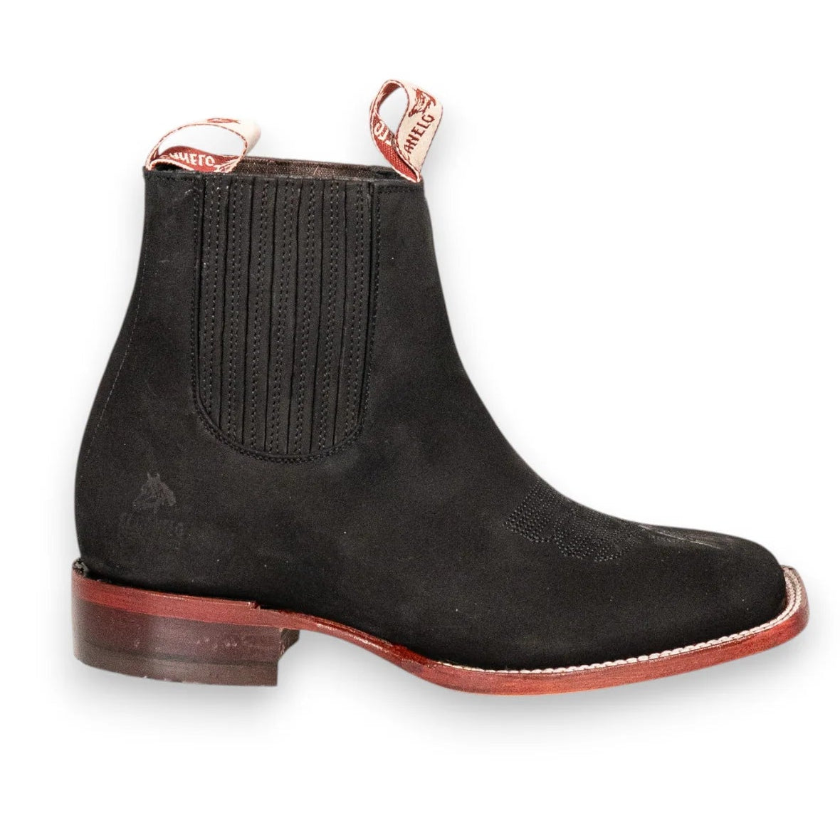 El Canelo El Paso Black Buck Ankle Boot