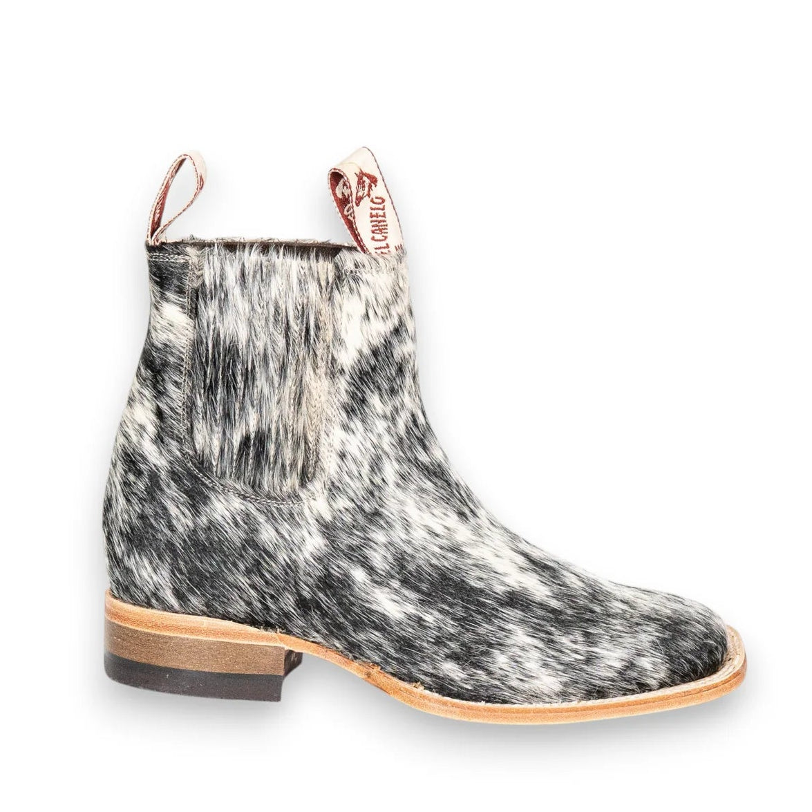 El Canelo Nogales Hair-On Leather Ankle Boot