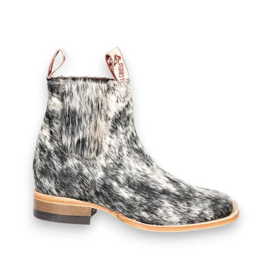 El Canelo Nogales Hair-On Leather Ankle Boot
